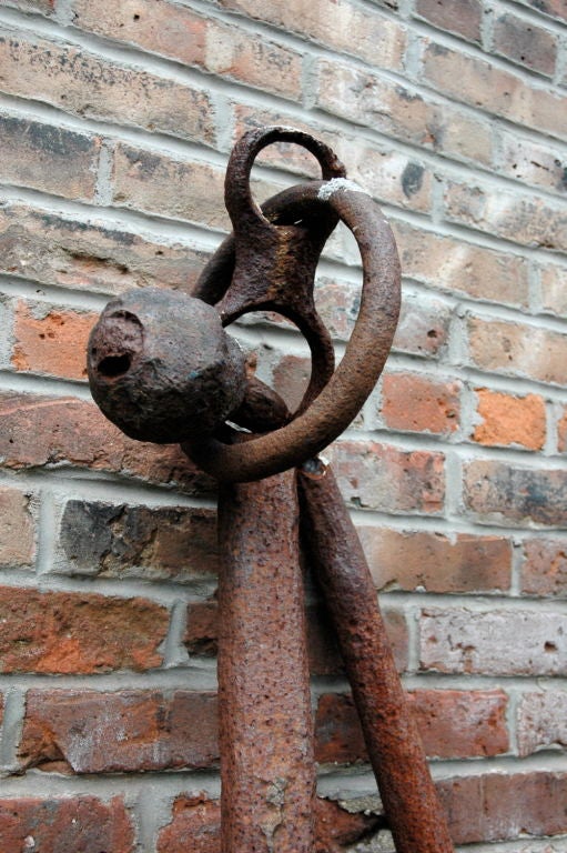 Late 18th Century Cast Iron Anchor 1
