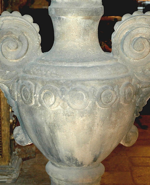 18th Century and Earlier Limestone Finial For Sale