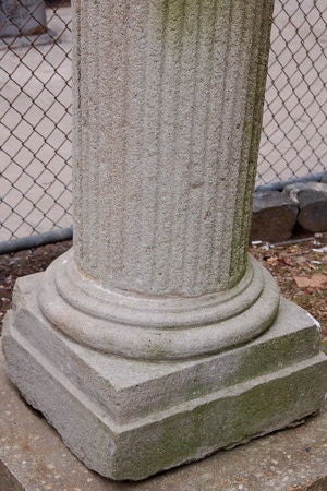 Doric Limestone Columns For Sale 1
