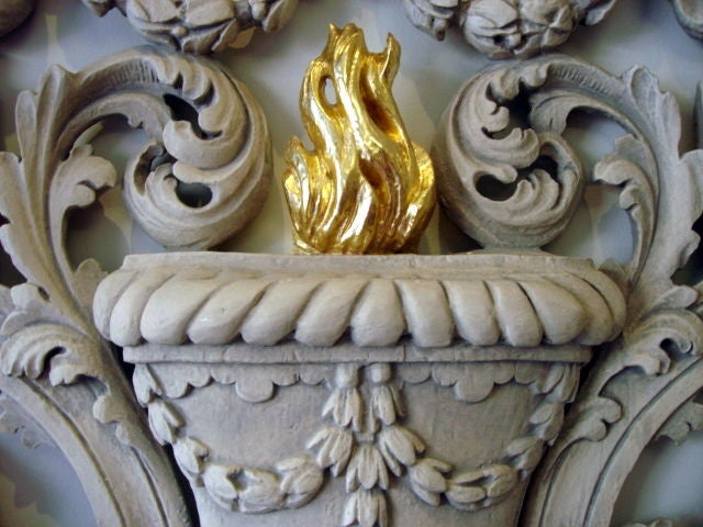 Arabesque Trophy Design Wall Relief