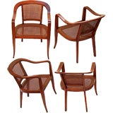 Set of Four Dunbar Chairs by Edward Wormley