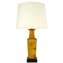 Saffron Glazed Vase Form Table Lamp By Frederick Cooper 12