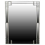 Fantasic Mirror With Nickel Plated Architectural Frame