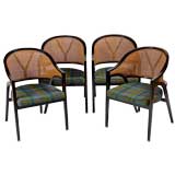 Set Of Four Edward Wormley Y-Back Chairs For Dunbar