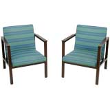 Pair Of Dunbar Arm Chairs By Edward Wormley