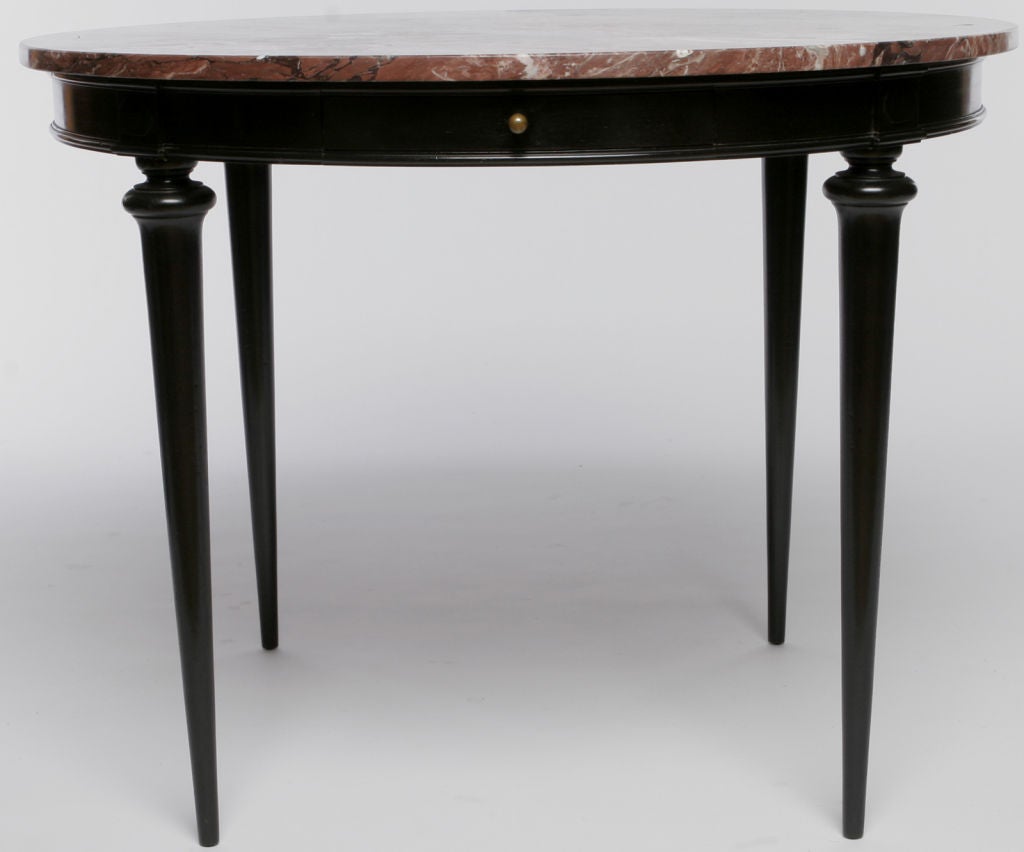 French Marble Top Table