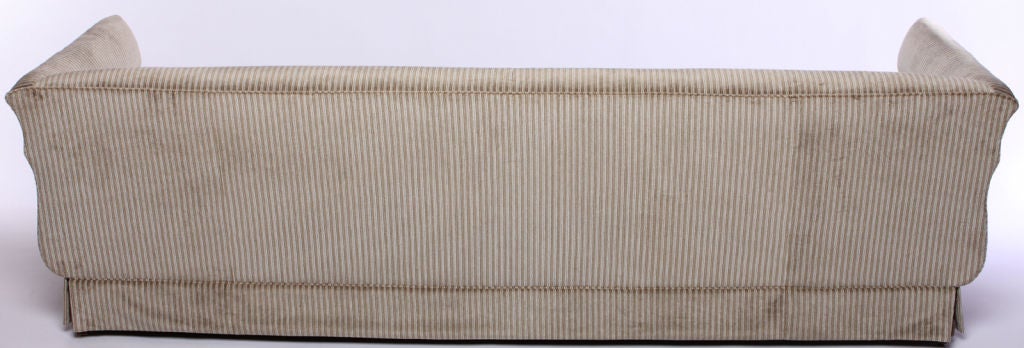 Custom  Stylized And Skirted Gondola Sofa