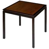 Square Mahogany Wormley For Dunbar Game Table