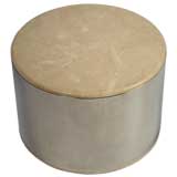 Pace Collection Chrome And Marble Round Table