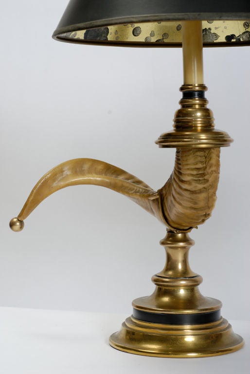 ram horn lamp