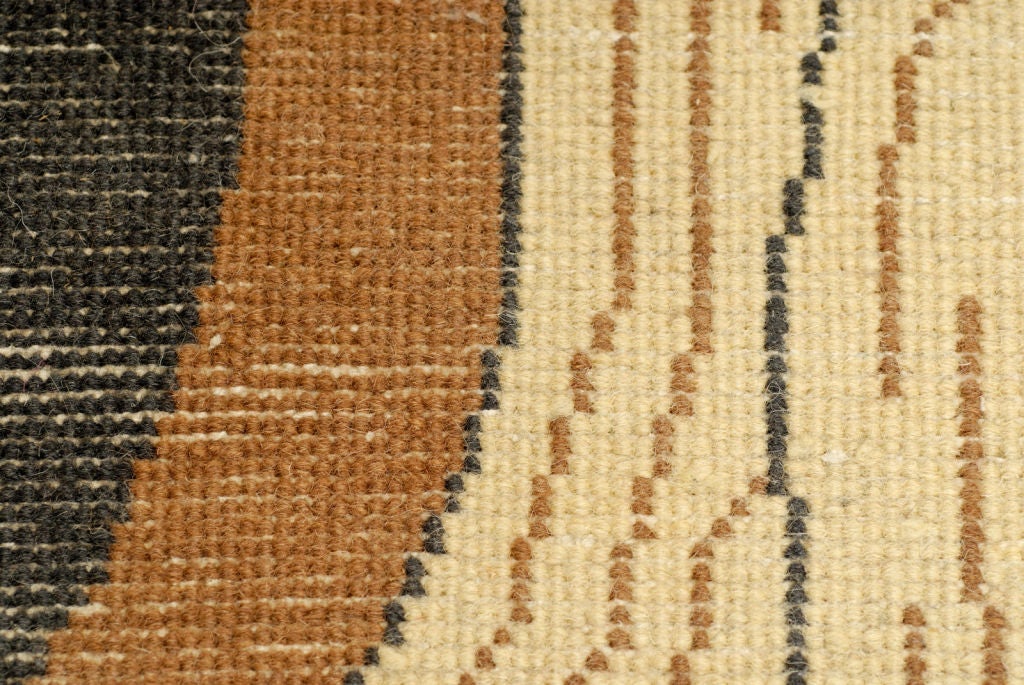 Beginning in 1930, Marie Cuttoli, a French senator's wife, singlehandedly revived the market for tapestries in her country.  <br />
<br />
A patron of the arts, she commissioned tapestry designs for her atelier from the modern masters of her time,