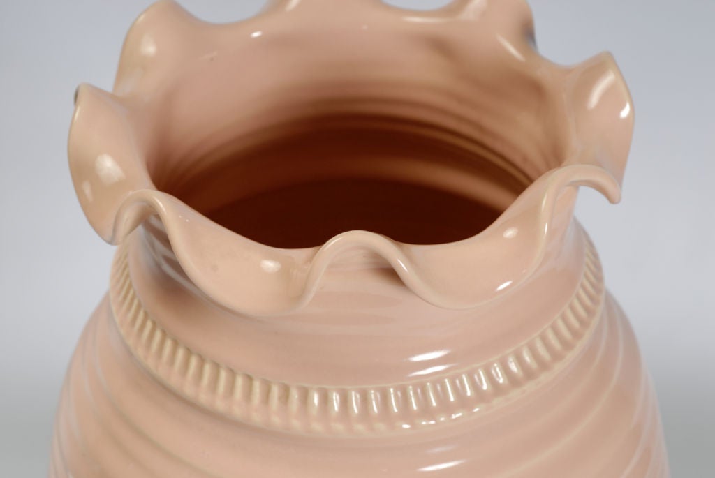 American Sebastiano Maglio Large Hand Thrown Pottery Vase