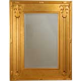 Rare Gilt Wall Mirror By Jay Spectre