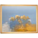 Very Large Abstract Painting By Charles Dix