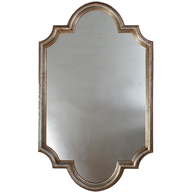 Silver Gilt Italian Mirror By Fratelli Paoletti Of Florence