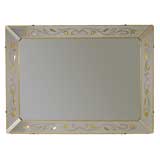 Large 1940s Art Deco Wall Mirror