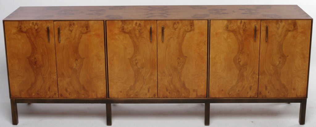 Paul Evans Bookmatched Burl Cabinet