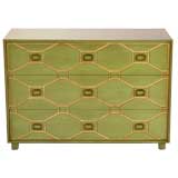 Dorothy Draper Viennese Commode With Original Lacquer Finish