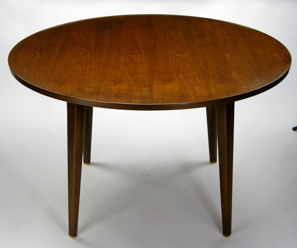 Edward Wormley For Dunbar Walnut Dining Table