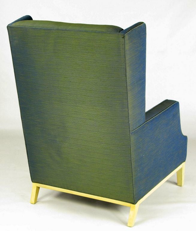 Mid-20th Century 1940s Modern Wing Chair By Marden Chicago