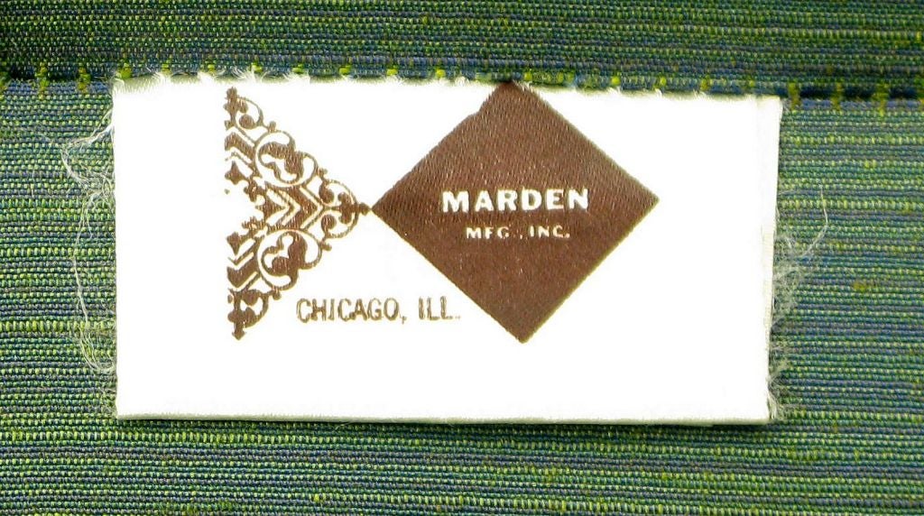 1940s Modern Wing Chair By Marden Chicago 5