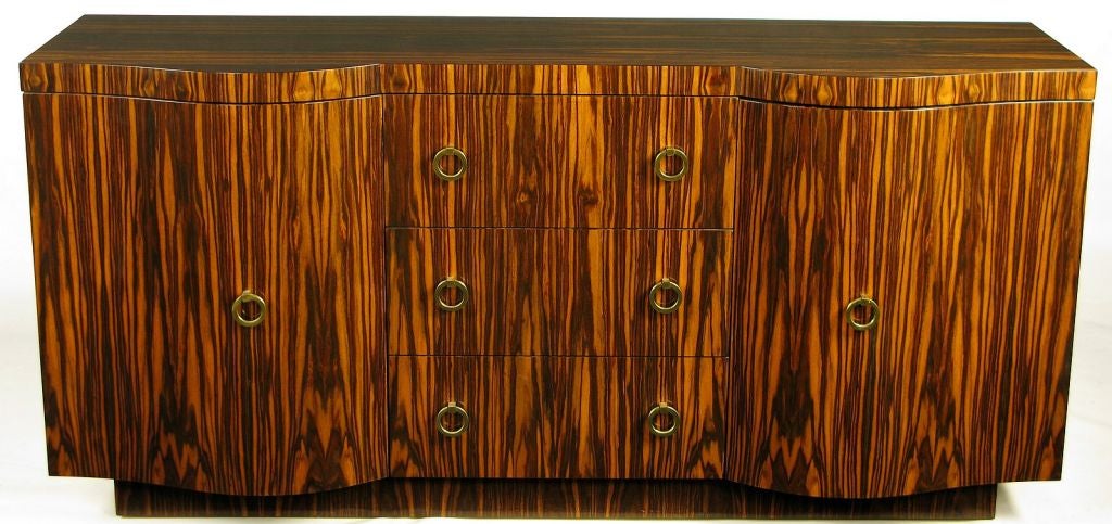 Macassar Ebony Sideboard With Hutch By Interior Crafts