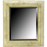 Large Lacquered Goatskin Wall Mirror