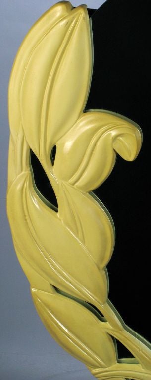 Modern Art Deco Tulip Mirror