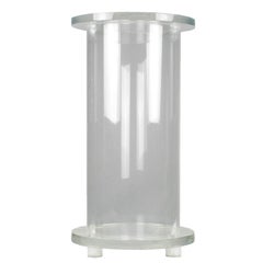1970s Cylindrical Lucite Pedestal