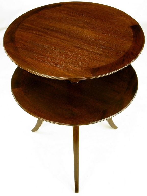 Mid-20th Century Dunbar Two-Tier SideTable By Edward Wormley