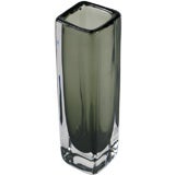 Smoked  Sommerso Glass Vase