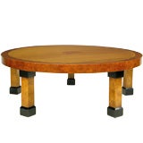 Large Post Modern Coffee Table By Baker