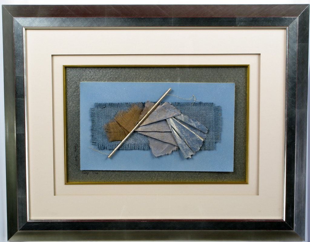 Pair Of Mixed Media Art Works  By Tracy Wise