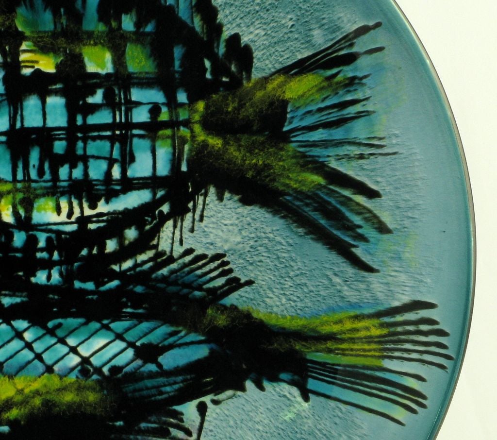 Large & Colorful Handpainted Japanese Porcelain Bowl 2