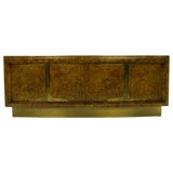 Mastercraft Sideboard In Burl And Bronze