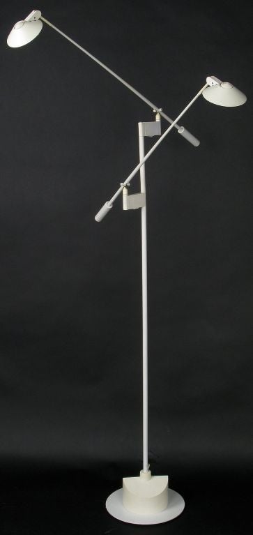 American Post Modern Two Arm Floor Lamp By Kovacs