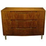Three-Drawer Forward Trend Commode By Bert England