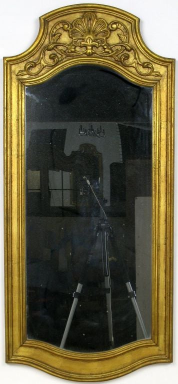 Spanish Console And Mirror In Gilt Finish By Francisco Hurtado