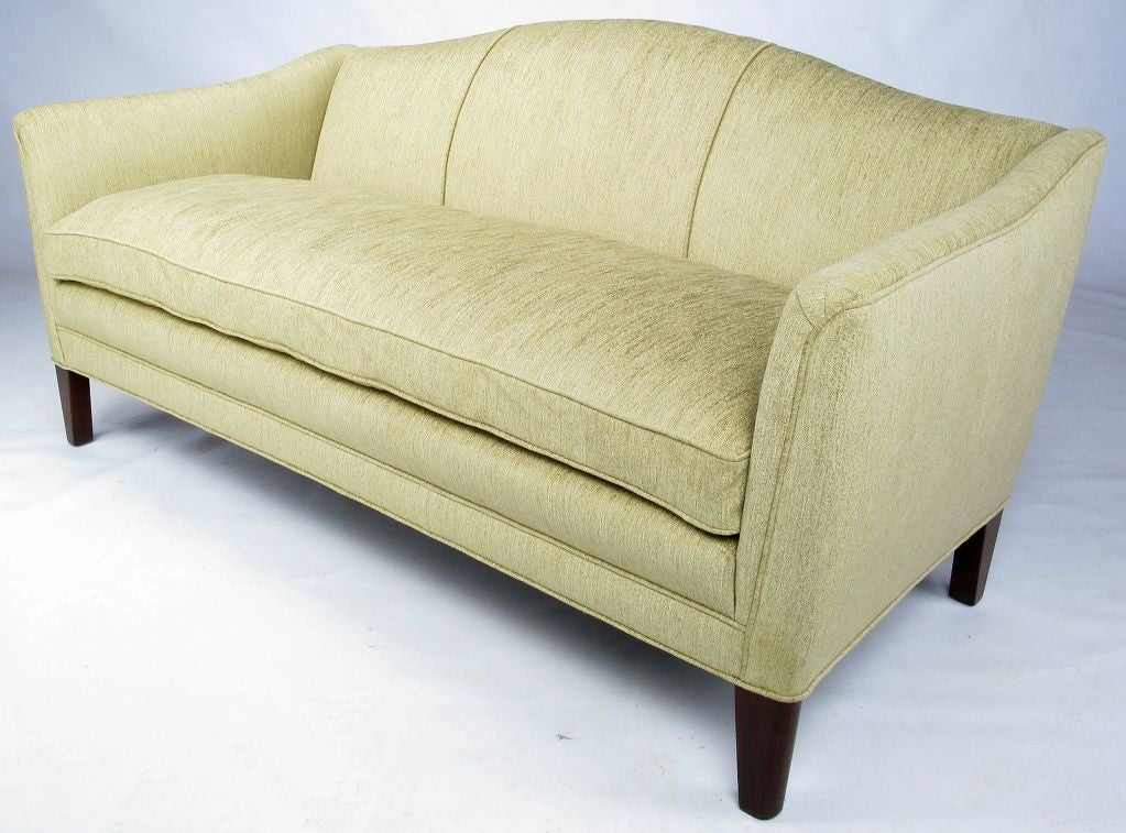 Edward Wormley 1930s Camel Back Sofa For Dunbar