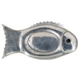 Arthur Court Cast Aluminum Fish-Form Tray