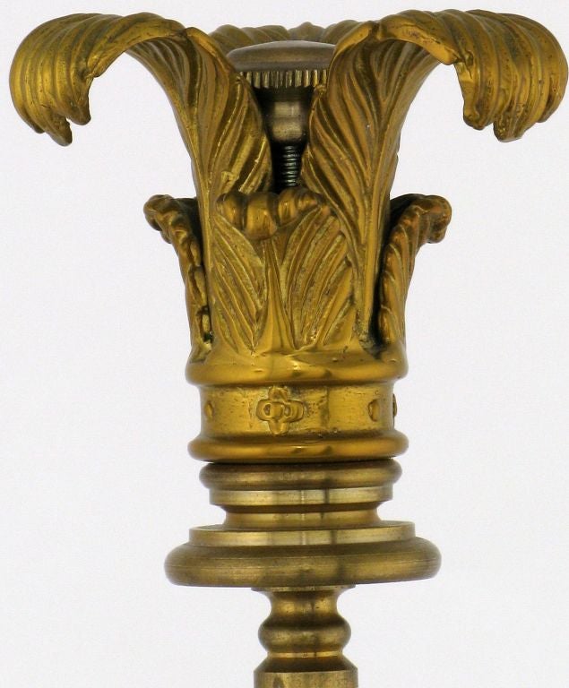 Marble Urn Form Lamp With Bronze Rams Heads And Ormolu 2