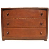 Leather Faced Chest of Drawers