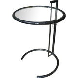 Black Eileen Gray Style Table