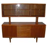 2-part teak danish sideboard circa 1960
s