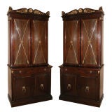 Pair of Neo-Classical style cabinets circa 1940