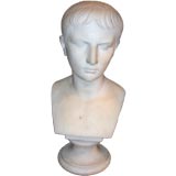 19th century neoclassical marble bust