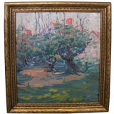 Early 20th century impressionist oil on canvas
