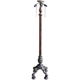 large bronze floor lamp circa 1910