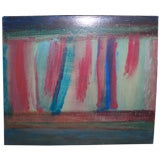 1971 abstract oil by Daniel Buckler