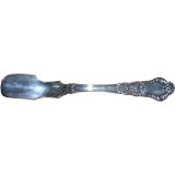 Antique Gorham sterling silver "old Baronial" pattern cheese scoop